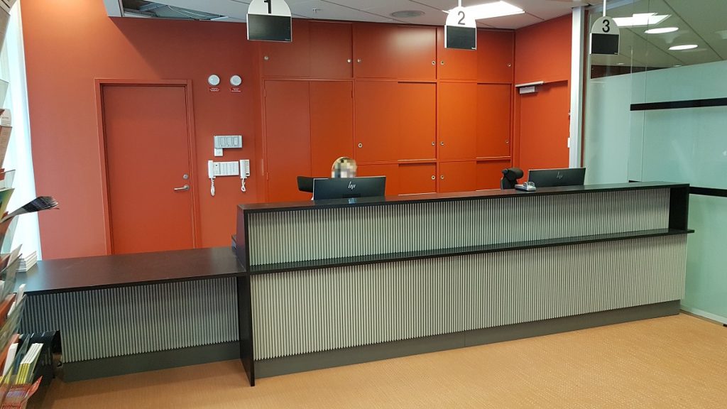 Receptionsdisk